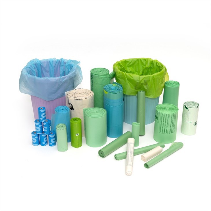 Biodegradable Drawstring Bag On Roll